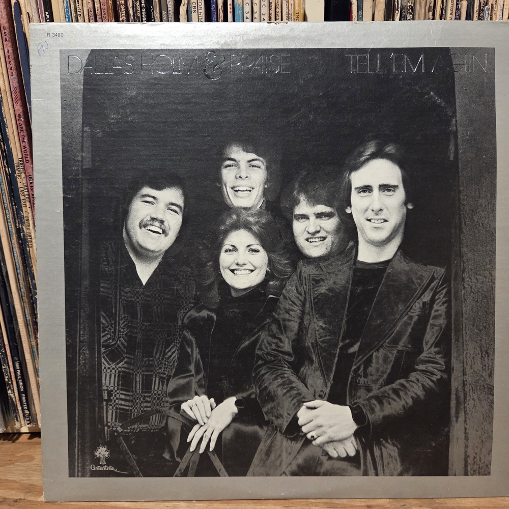 Dallas Holm & Praise "tell em again Autograph vintage vinyl